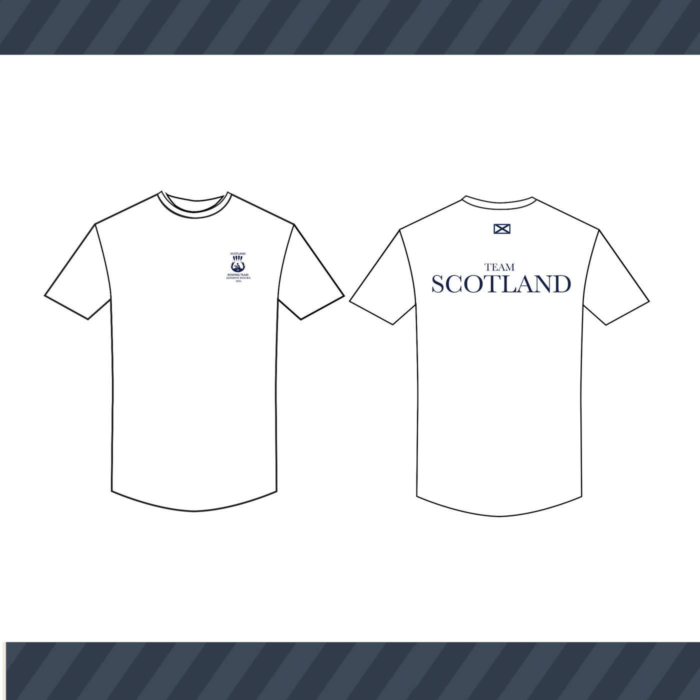 Scotland Rowing Team Home International Regatta 2026 gym t shirt
