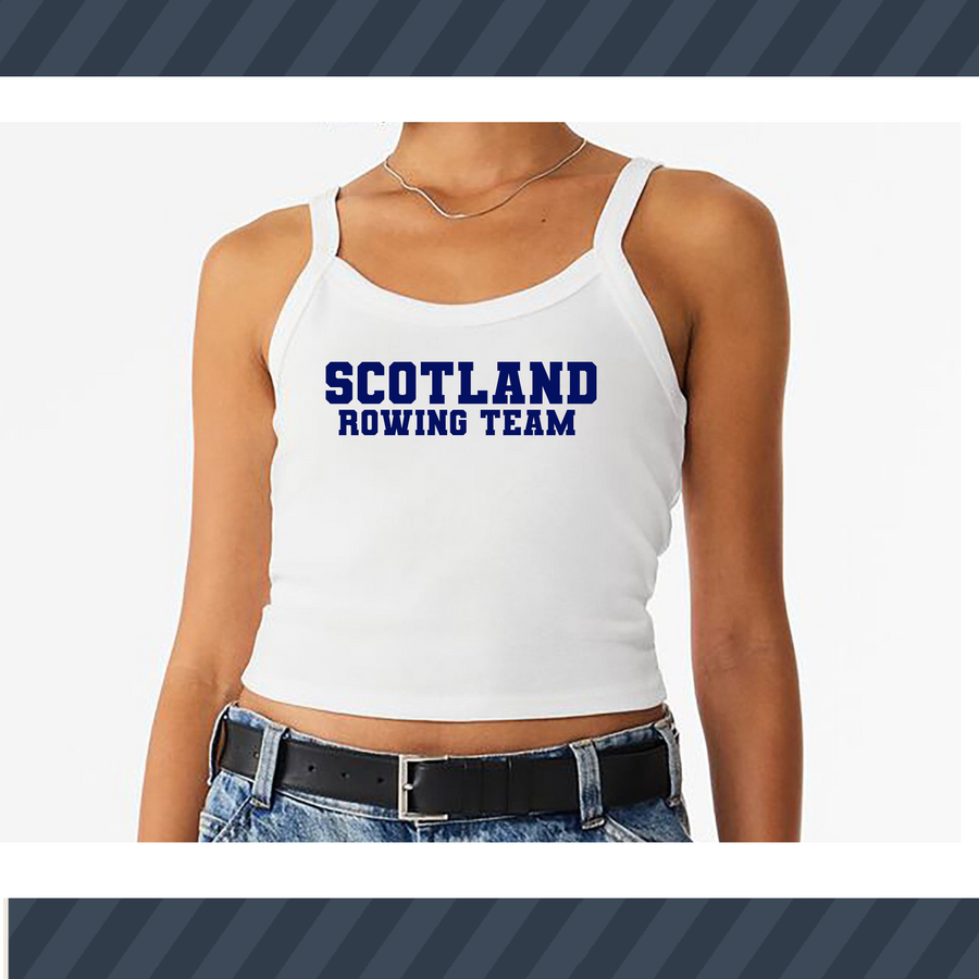 Micro Rib Spaghetti Strap Tank Top