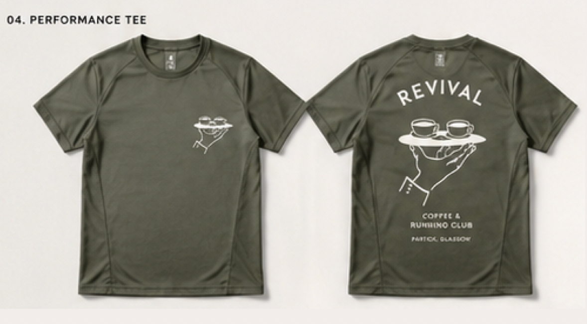 Revival RUNNING T GREEN