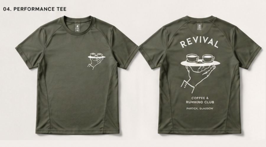 Revival RUNNING T GREEN