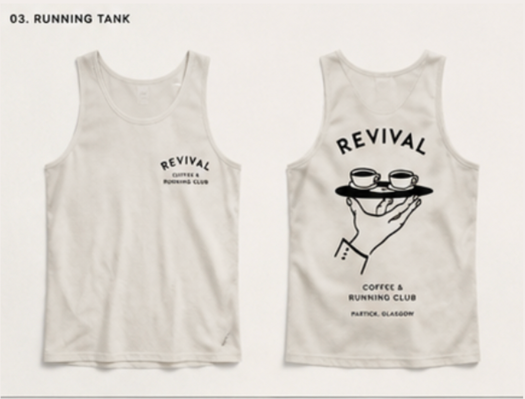 Revival RUNNING TANK WHITE